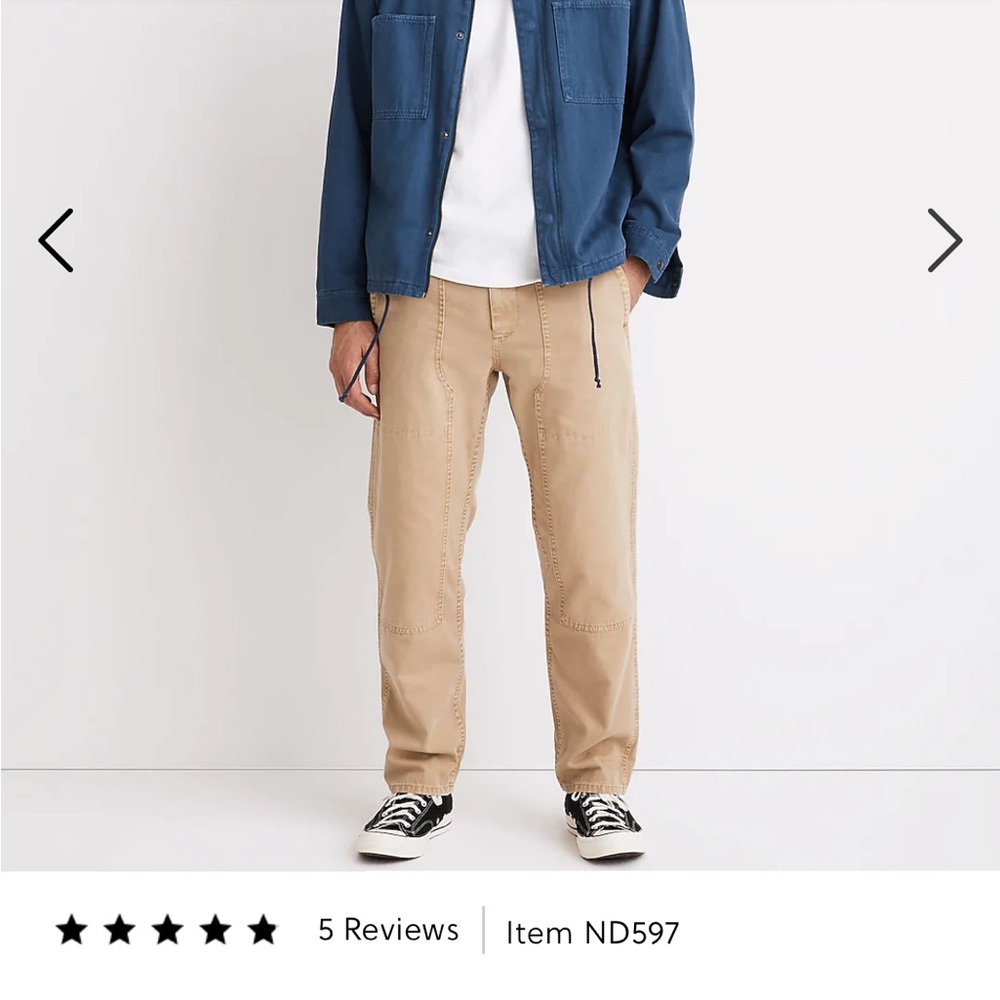 Madewell Workwear Carpenter pant